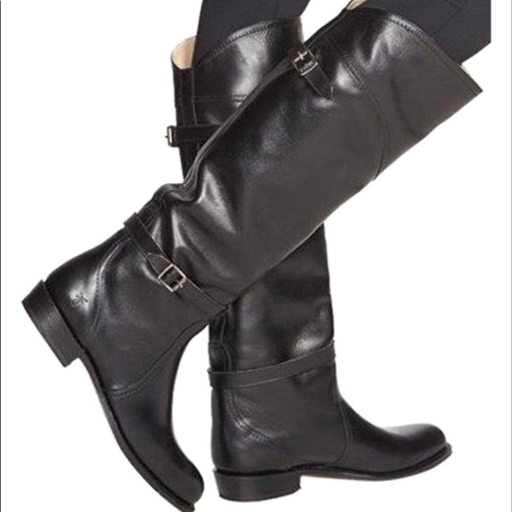 Frye Black Dorado riding boots, 7 - make an offer!
